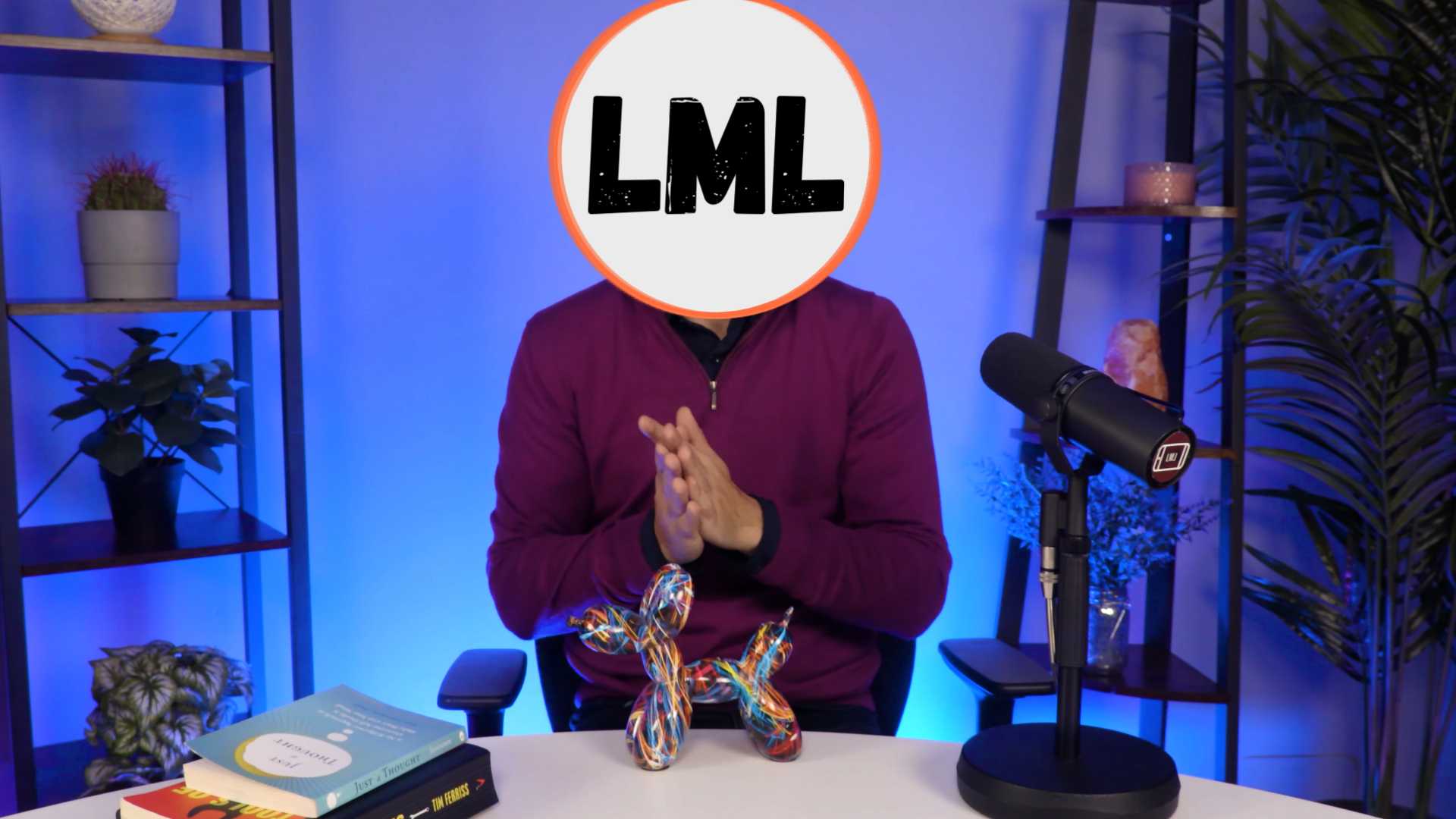 London Media Lounge podcast studio set 12